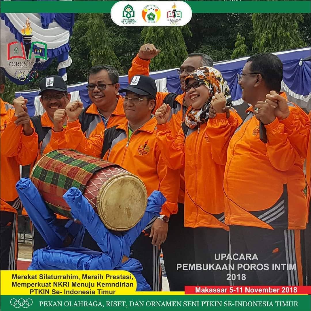 Gambar UIN Alauddin Gelar Pembukaan Poros Intim 2018 dengan Meriah